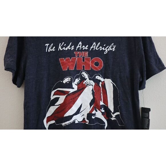 Chaser Men's Sz M Avalon Blue "The Who" "The Kids Are Alright" Graphic T-Shirt - Picture 4 of 6